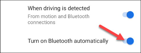 Tự động bật Bluetooth