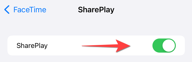 Chọn “SharePlay”