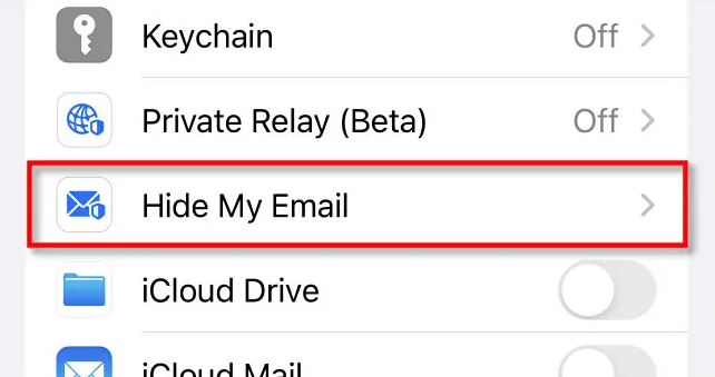 Chọn “Ẩn Email của tôi”