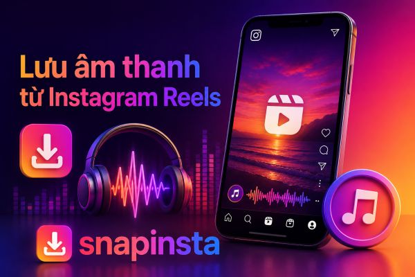 Lưu âm thanh từ Instagram Reel